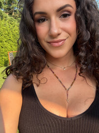 Multi-Color Tourmaline & Diamond Necklace