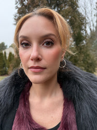 Inside Out Diamond Hoops