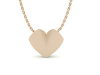 Puff Heart Necklace