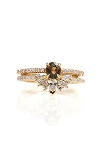 The Novae Ring Diamond Shank