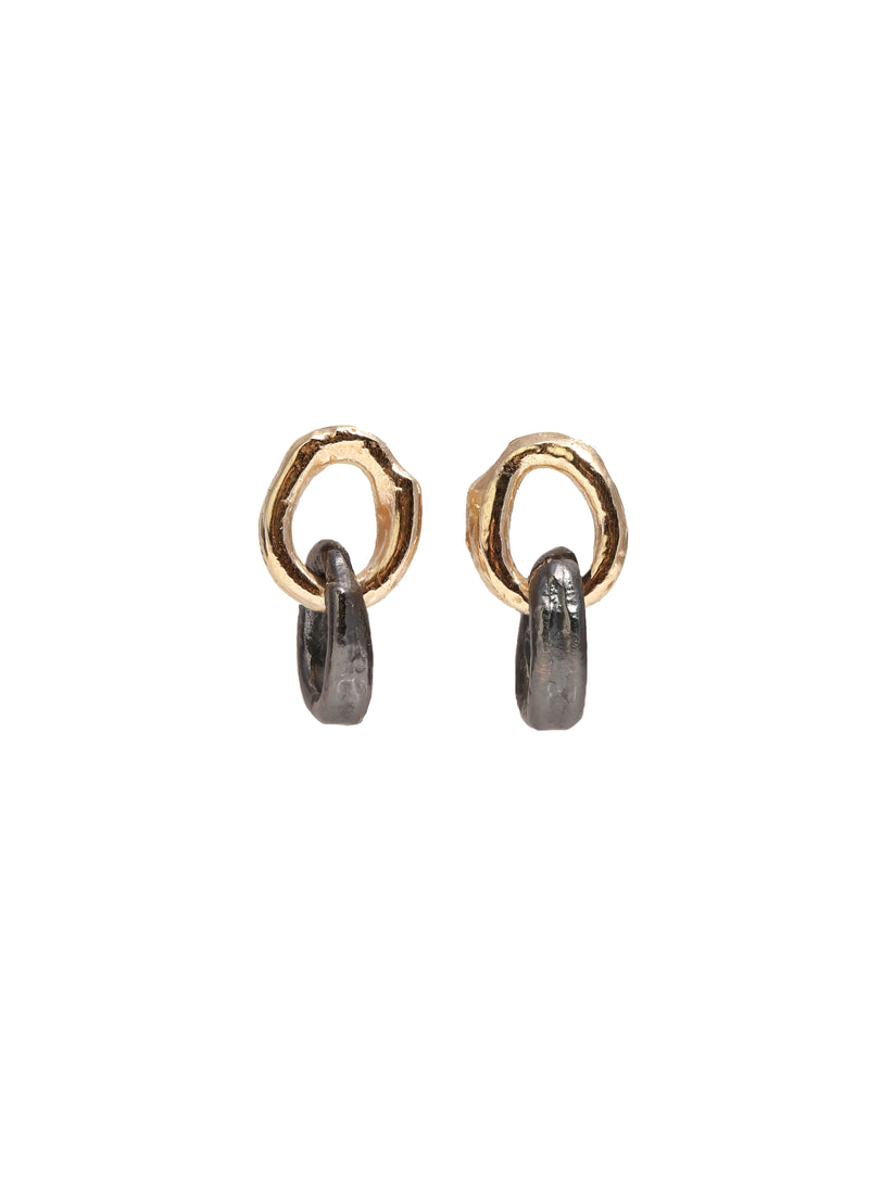 Thick O Dangle Studs