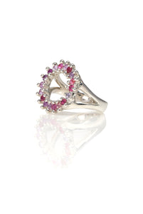 Halo Ring Pink