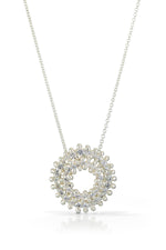 Load image into Gallery viewer, Double Halo Necklace
