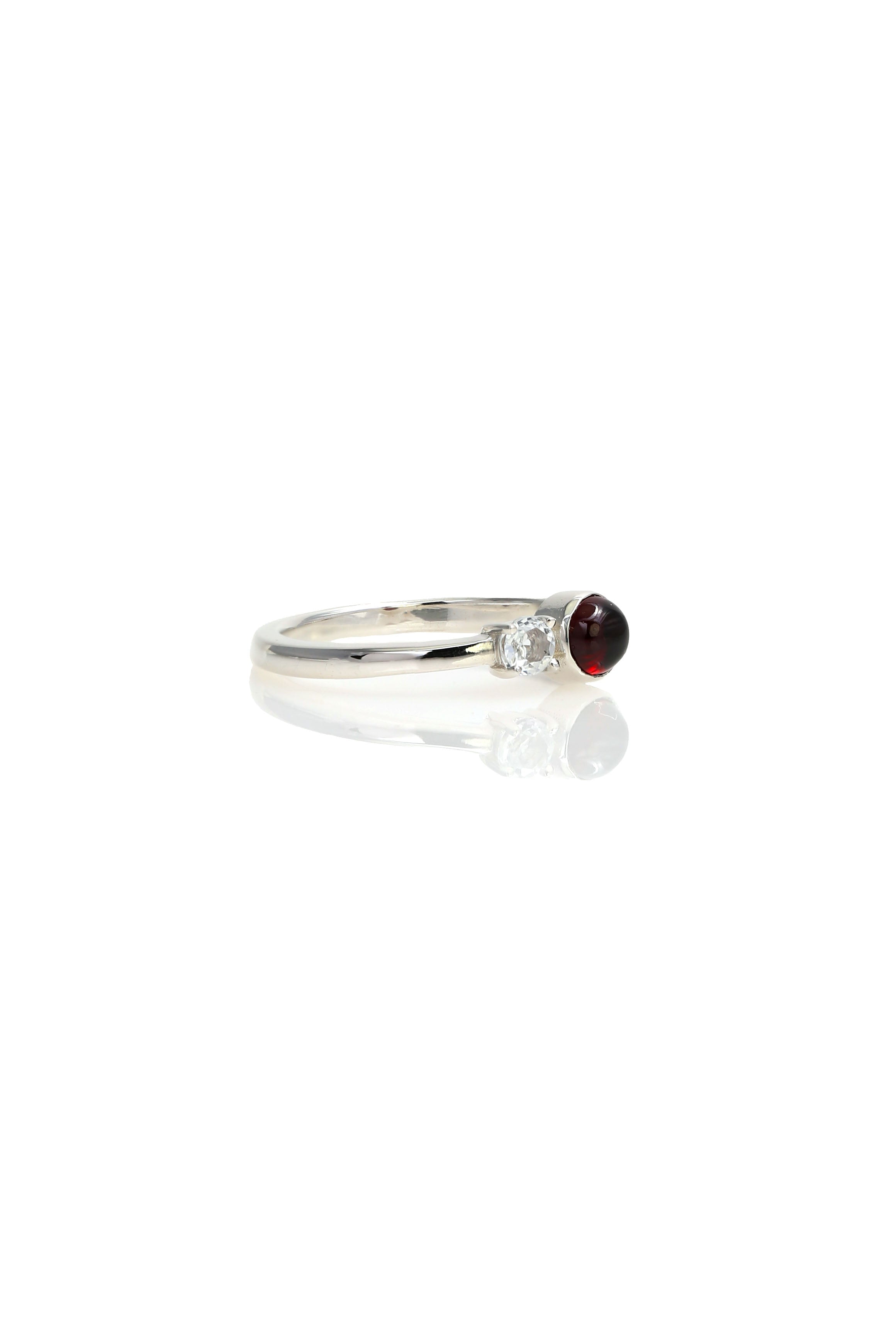 Moon and Stars Ring Single