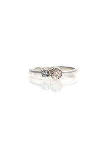 Moon and Stars Ring Single