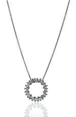 Load image into Gallery viewer, Single Halo Necklace
