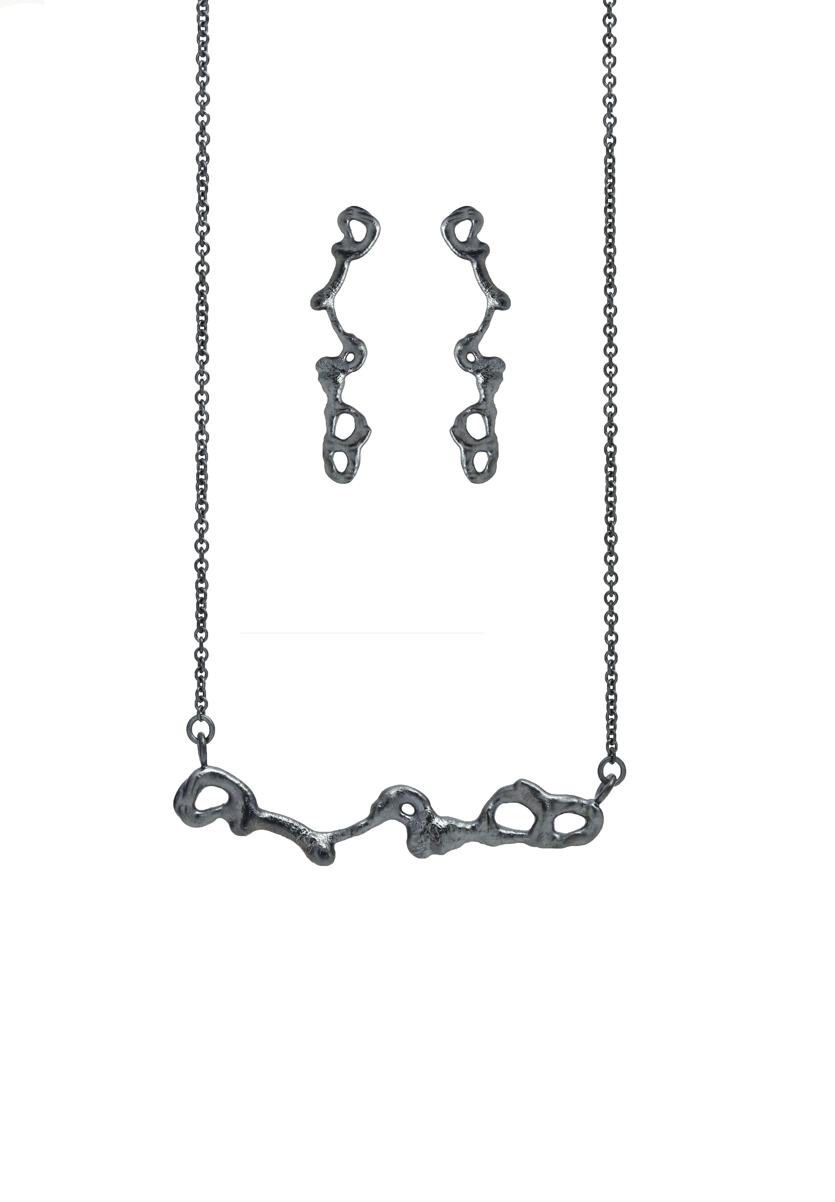 Melted Bar Necklace