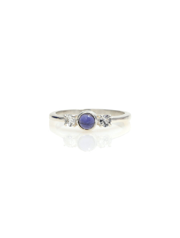 Moon and Stars Ring Double