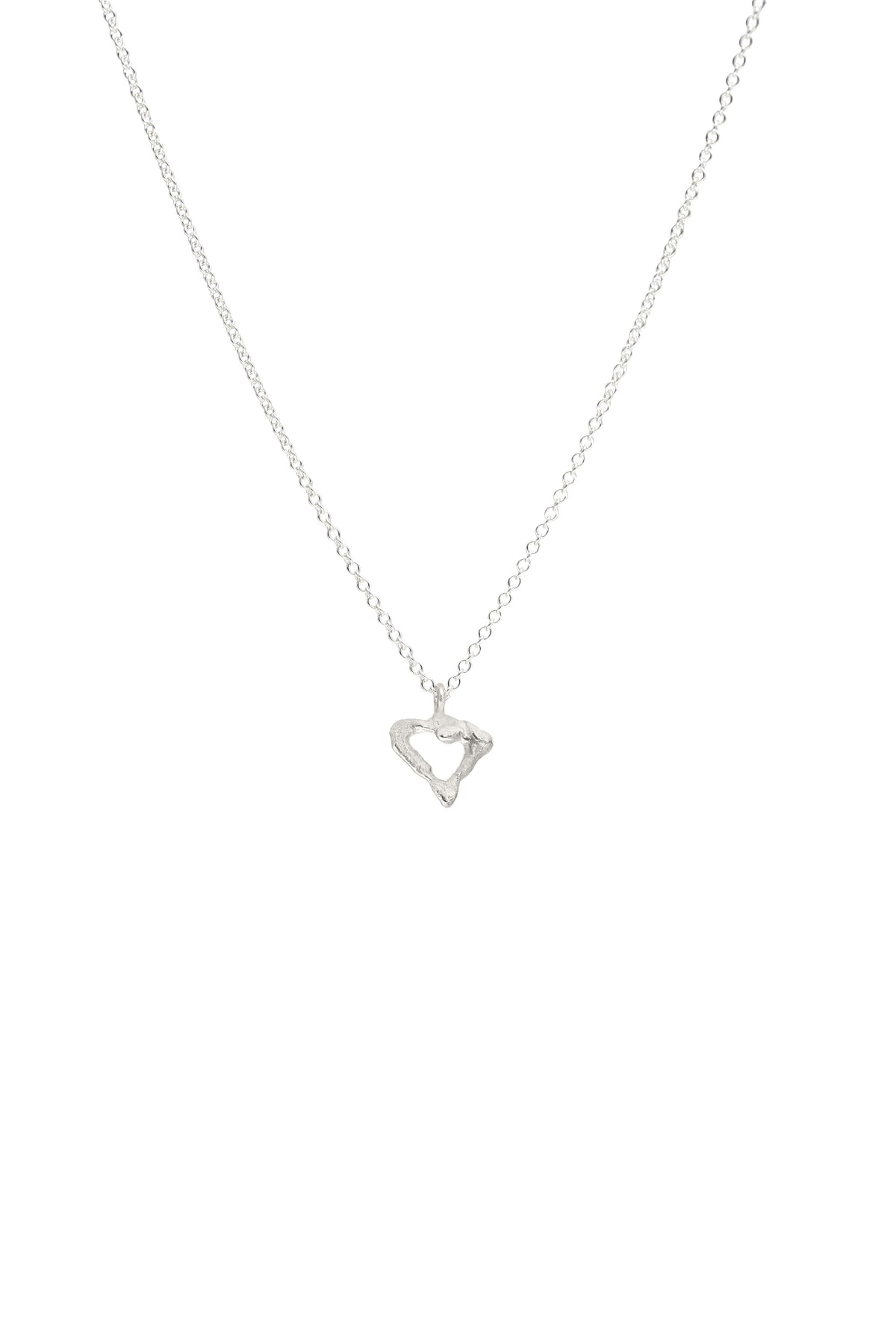 Melted Heart Necklace